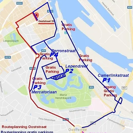 Sauvignon Centrum Met Garagestaanplaats Ostend