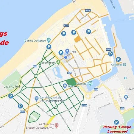 Sauvignon Centrum Met Garagestaanplaats Apartment Ostend