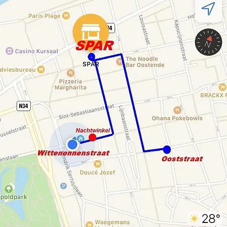Apartament Sauvignon Centrum Met Garagestaanplaats *