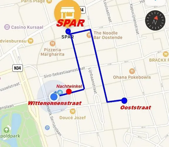 公寓 Sauvignon Centrum Met Garagestaanplaats *