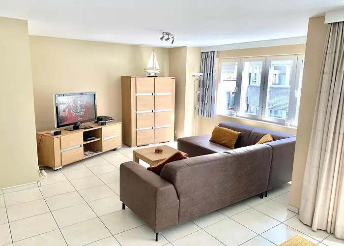 公寓 Sauvignon Centrum Met Garagestaanplaats 奥斯滕德